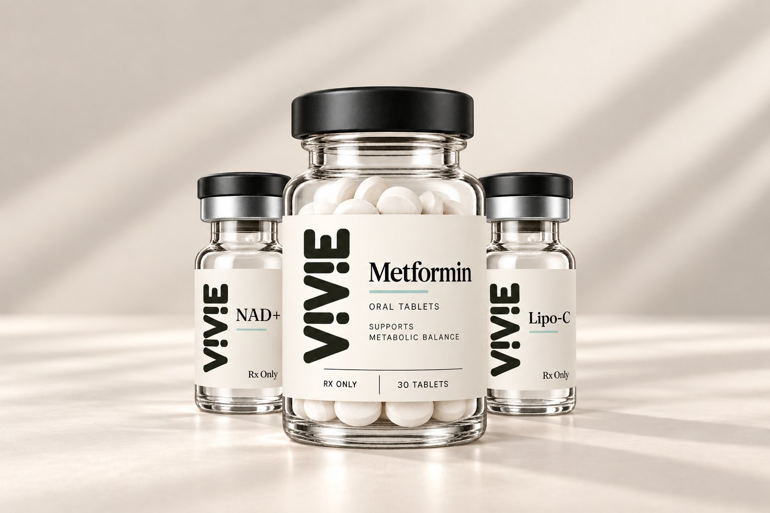The Metabolic Edit: NAD+ + Lipo-C + Metformin