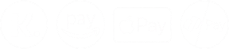 Klarna, Amazon Pay, Apple Pay, Google Pay